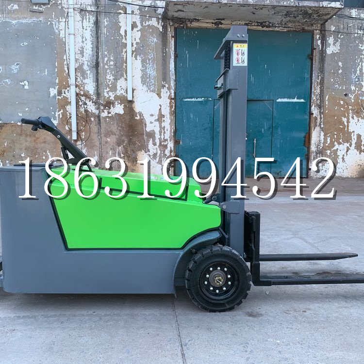 梅县区小型电动叉车1吨2吨步行站驾式电瓶堆高充电装卸车液压升降车铲车